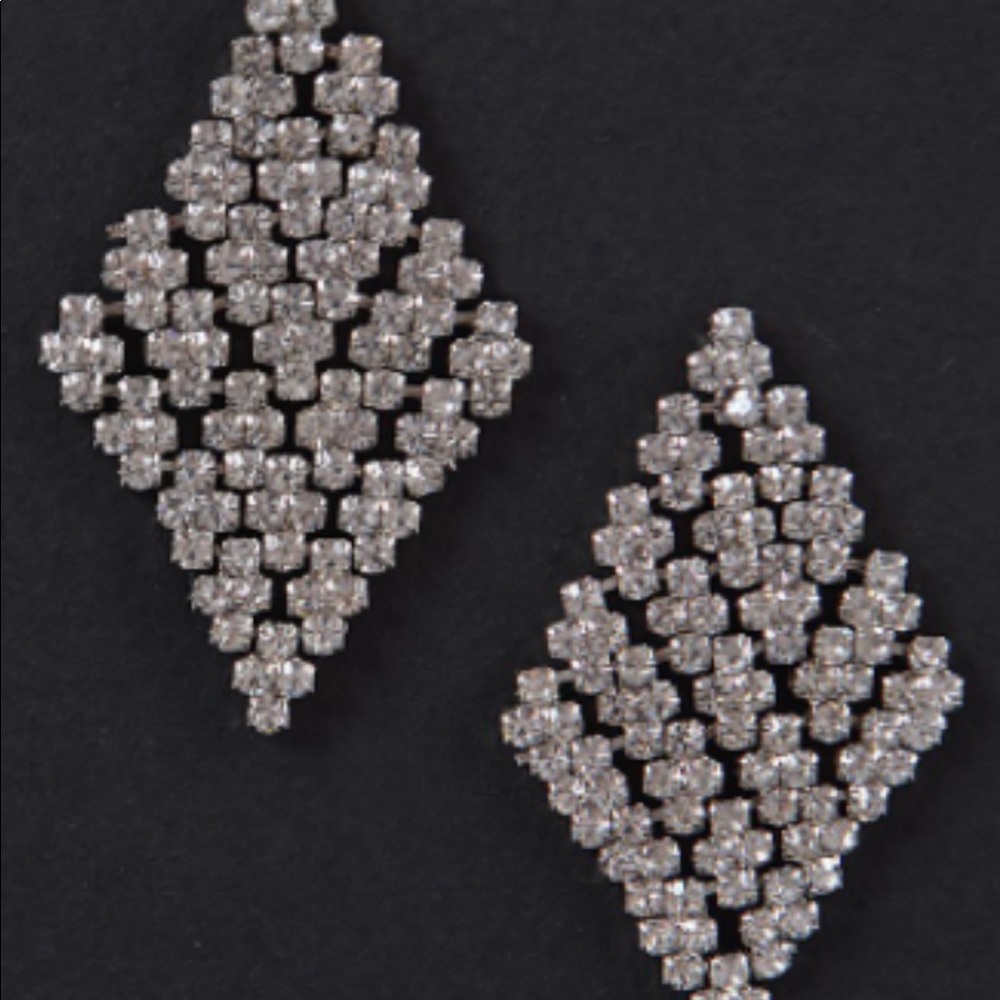 Silver elegant earrings